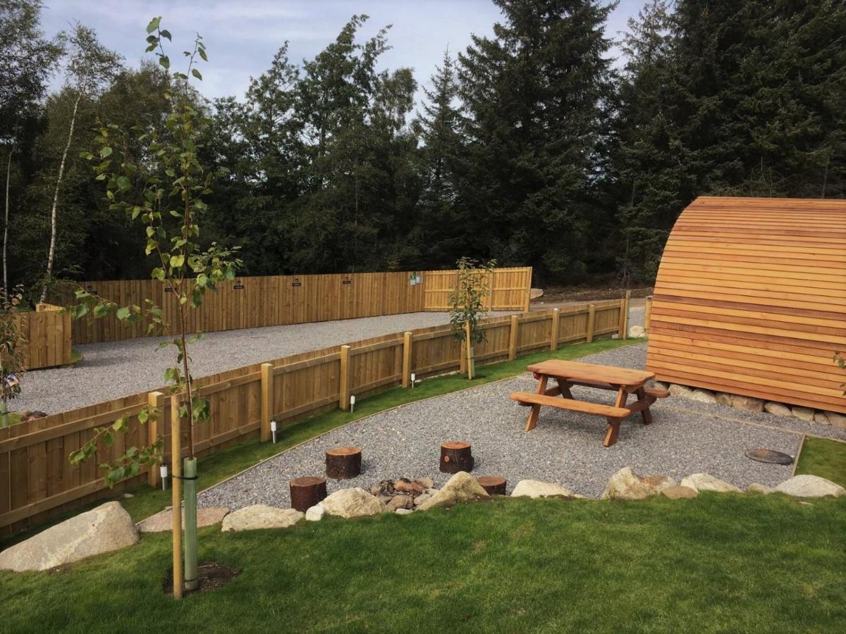 Tomatin Glamping Pods Hotel Inverness Exterior photo